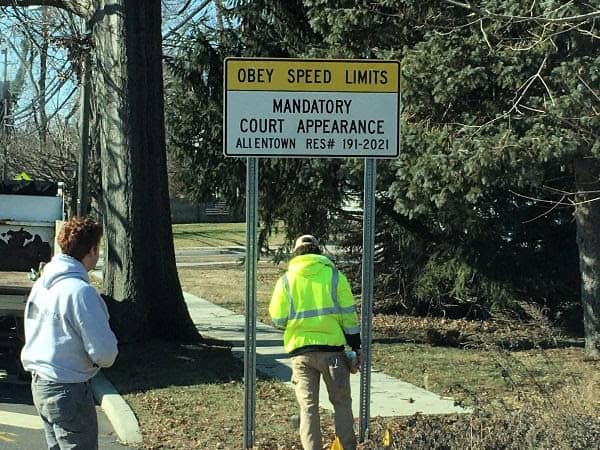 Speed enforcement zones now in place in Allentown