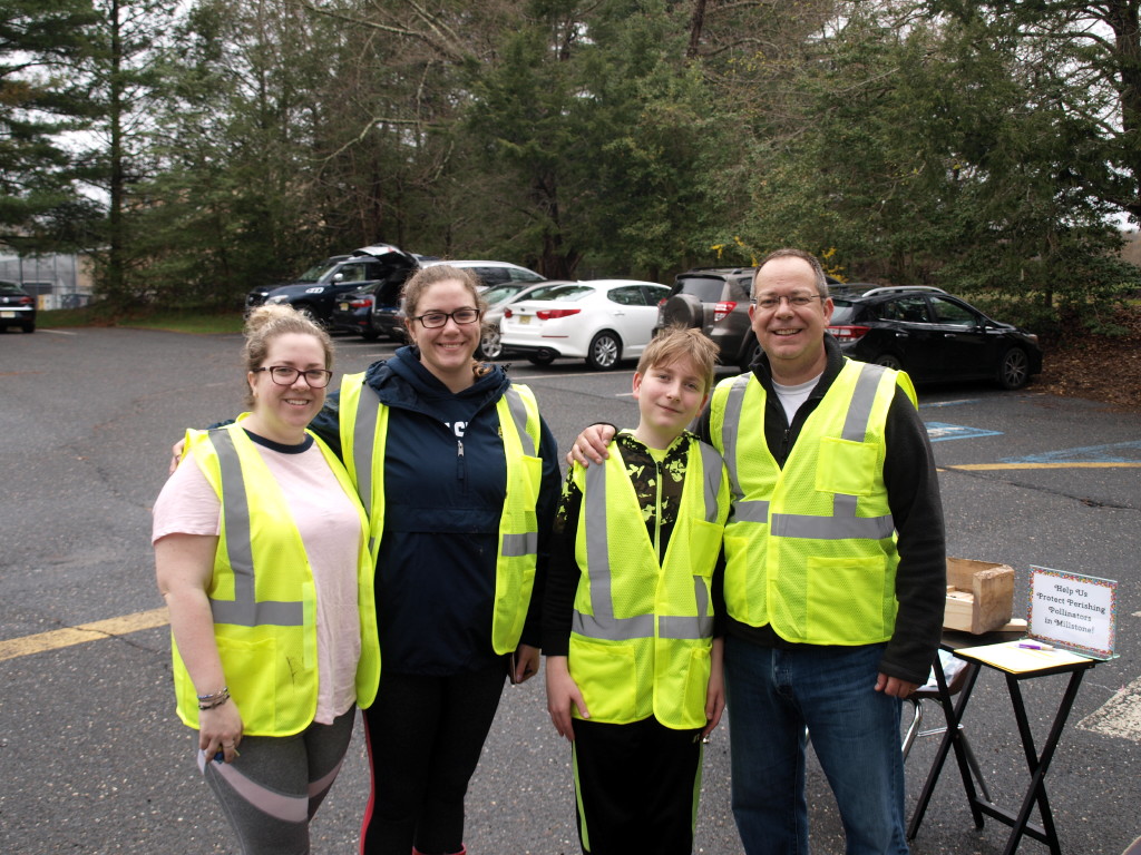 Volunteers haul away debris in Millstone Township