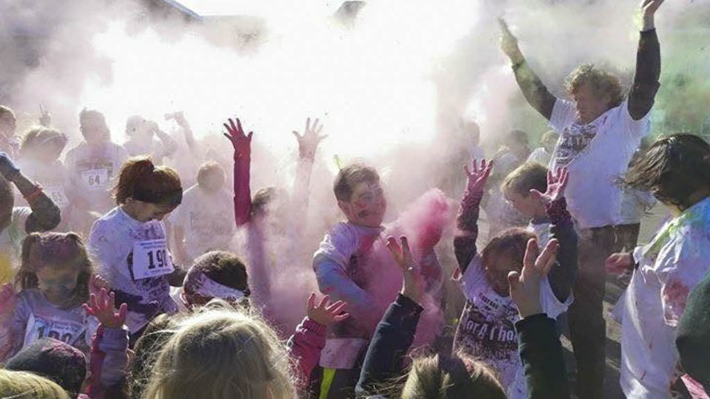 Proceeds of Color Fun Run to help the destitute