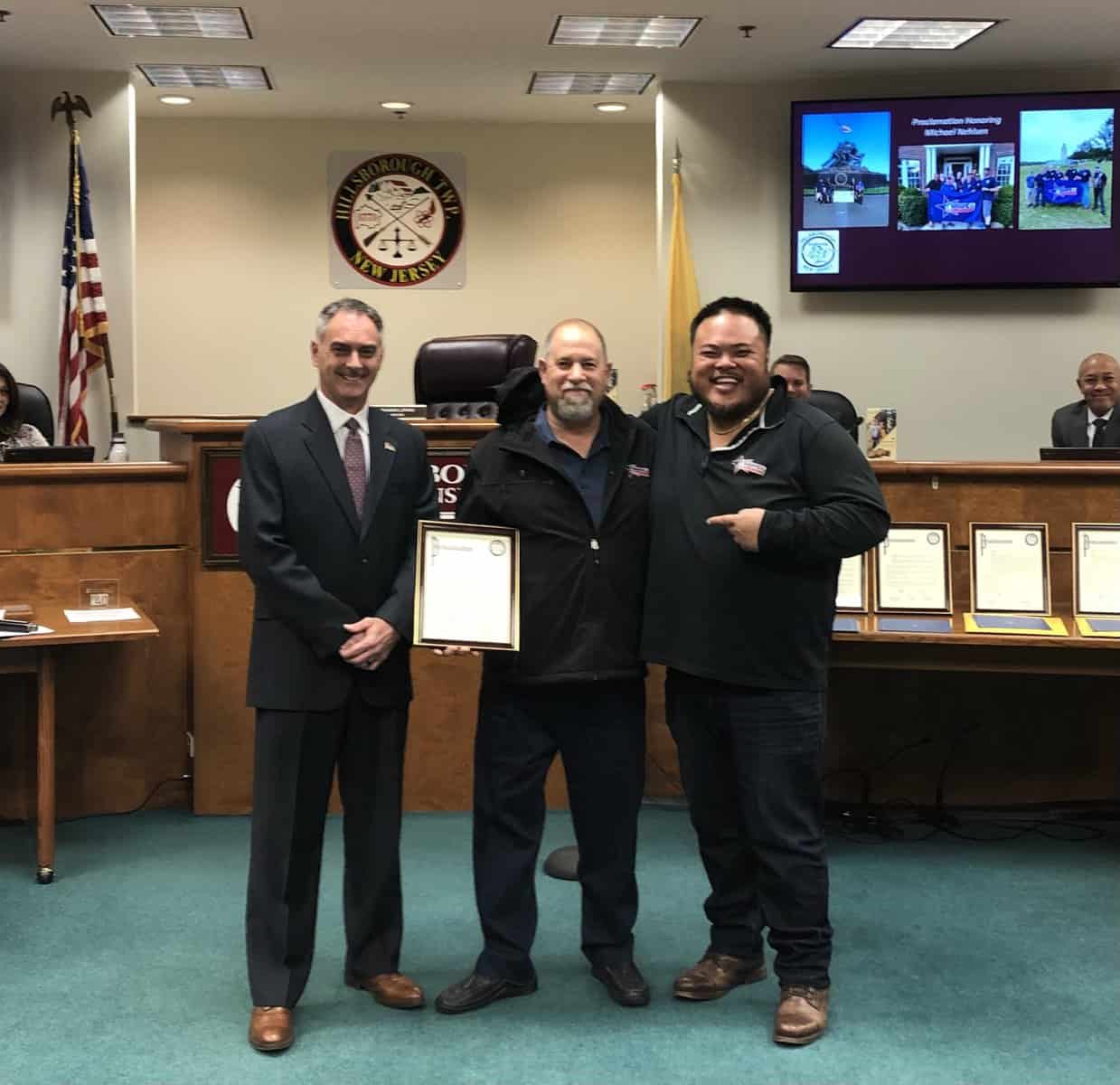 Hillsborough resident honored for motorcycle ride that supports military personnel