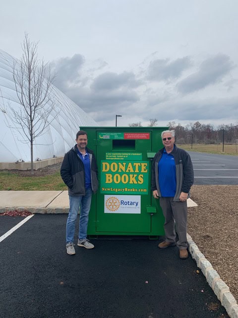 Community donates over 20 tons of books in support of Rotary Club of Hillsborough Foundation