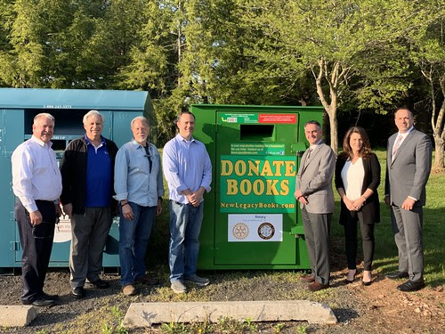 Hillsborough Township partners with Rotary Club to collect book donations