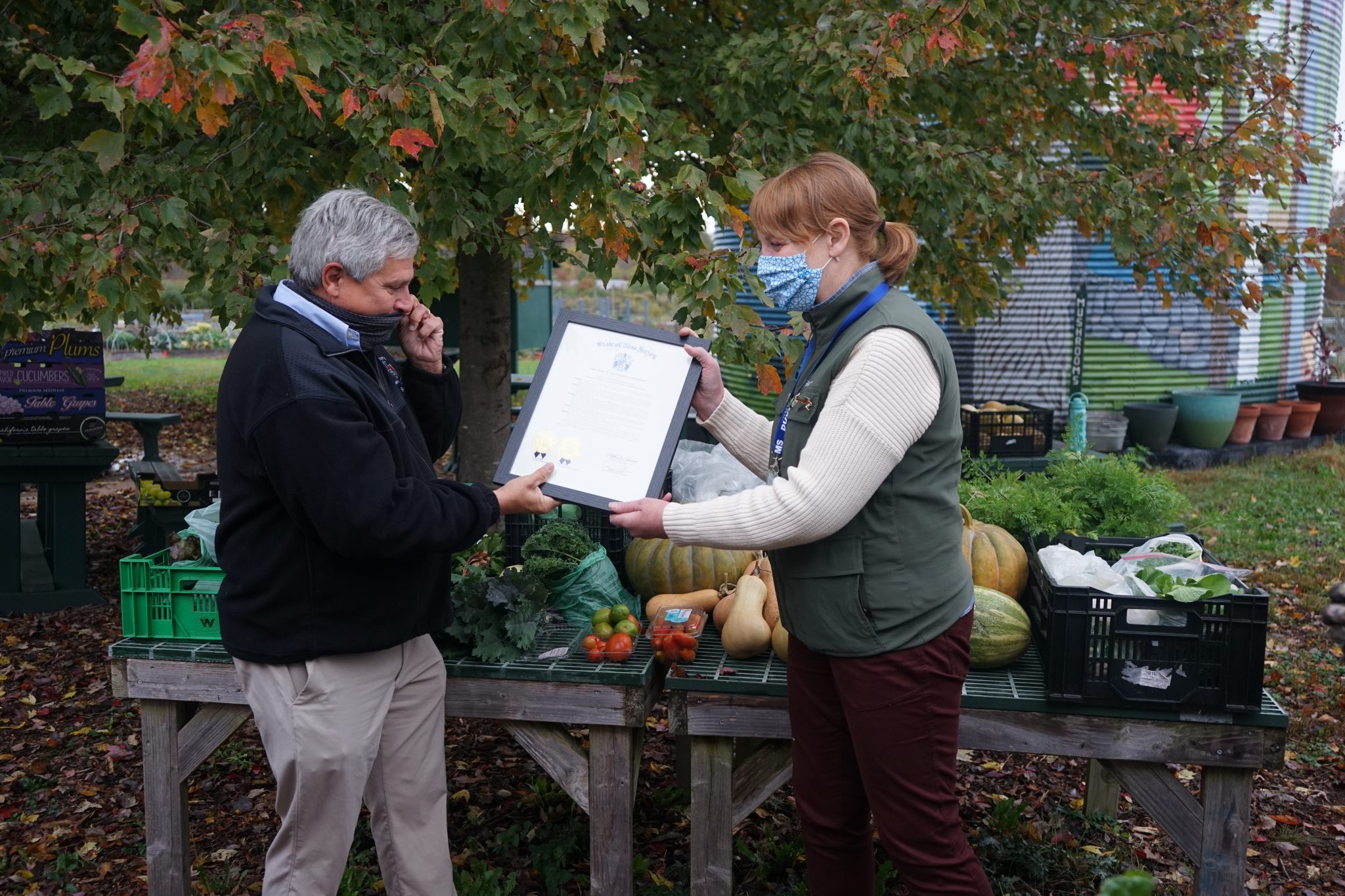 Duke Farms Community Garden assists in filling community need during COVID-19