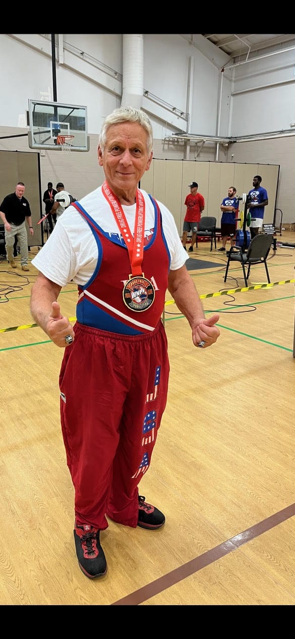 New Jersey native still setting bench press records as he nears 80 years young