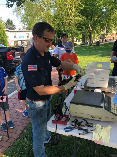 Hightstown firefighters hold fishing derby for youth