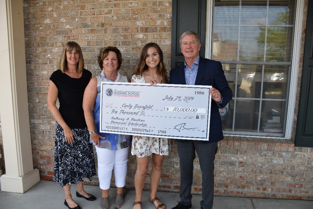 Hillsborough teen awarded scholarship money