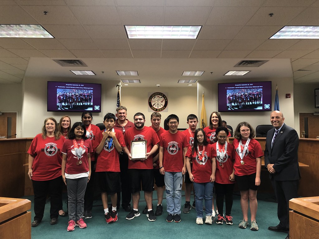 Hillsborough officials recognize local Special Olympics athletes