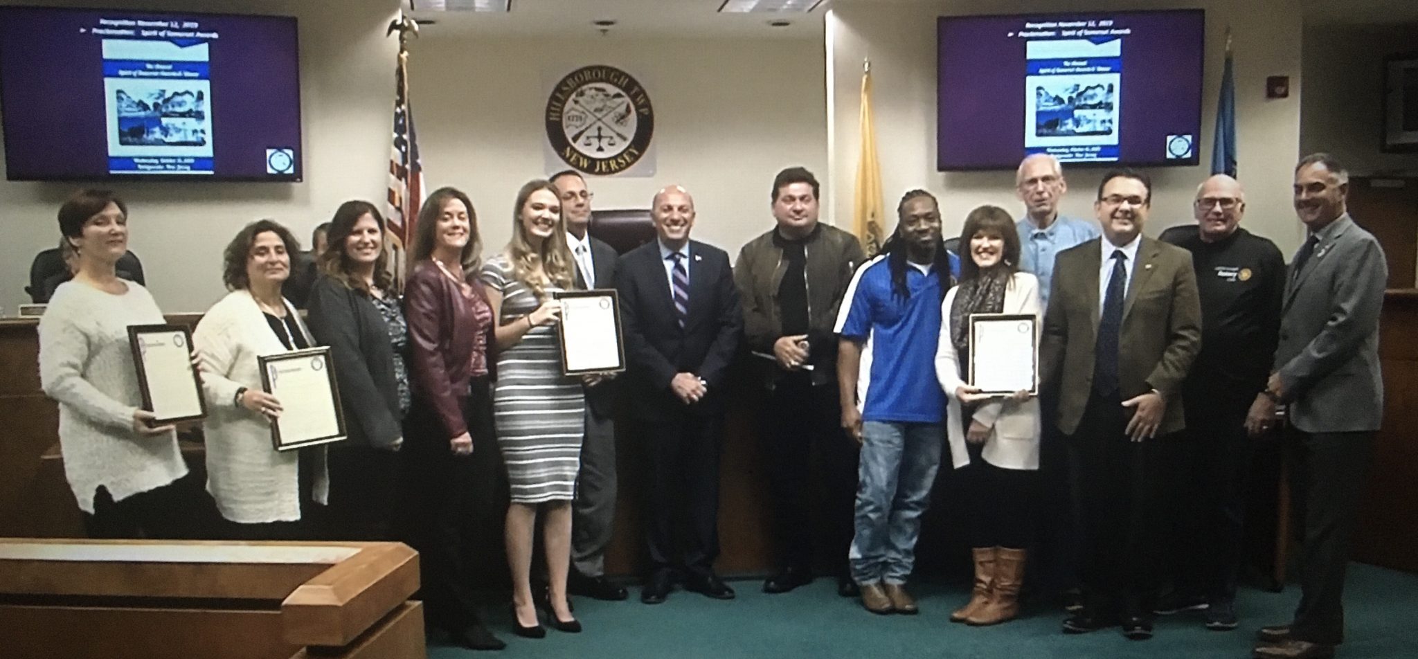 Hillsborough locals recognized by county and municipality for achievements