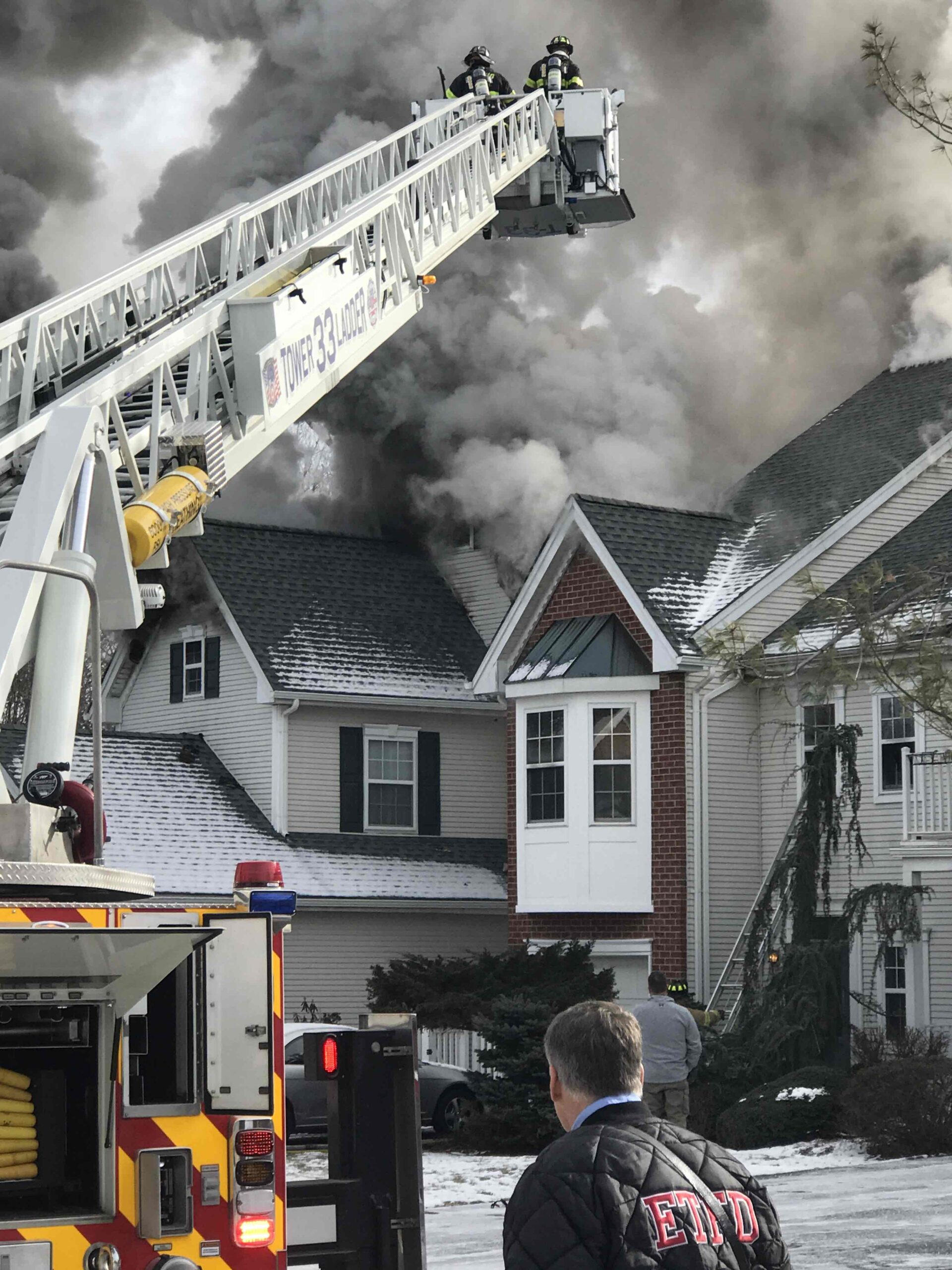 HOPEWELL TOWNSHIP: Fire claims life of 70-year-old man, leaves homes uninhabitable