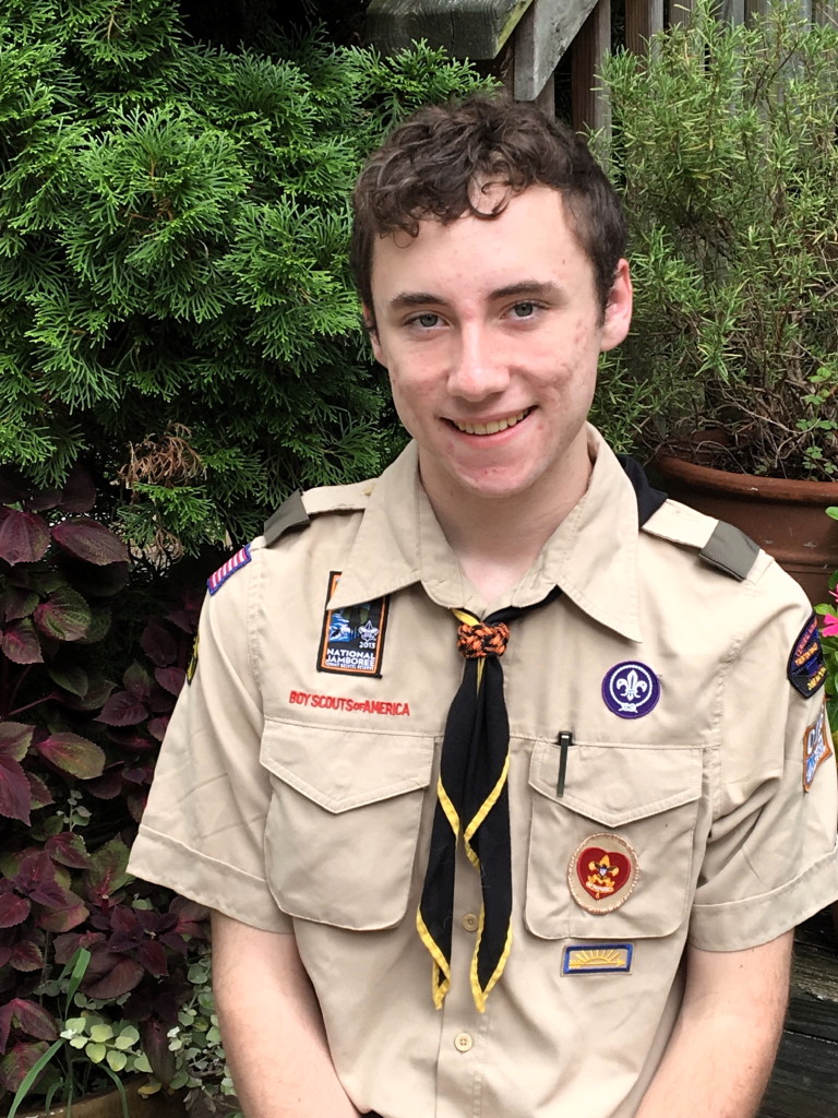 Hopewell Borough teenager brightens up Borough Hall with Eagle Scout project