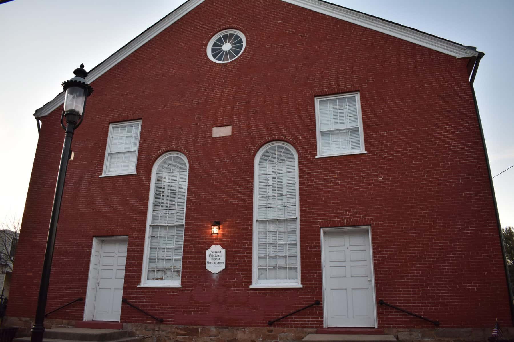 Old School Baptist Church still stands as a landmark of Hopewell Borough’s beginning