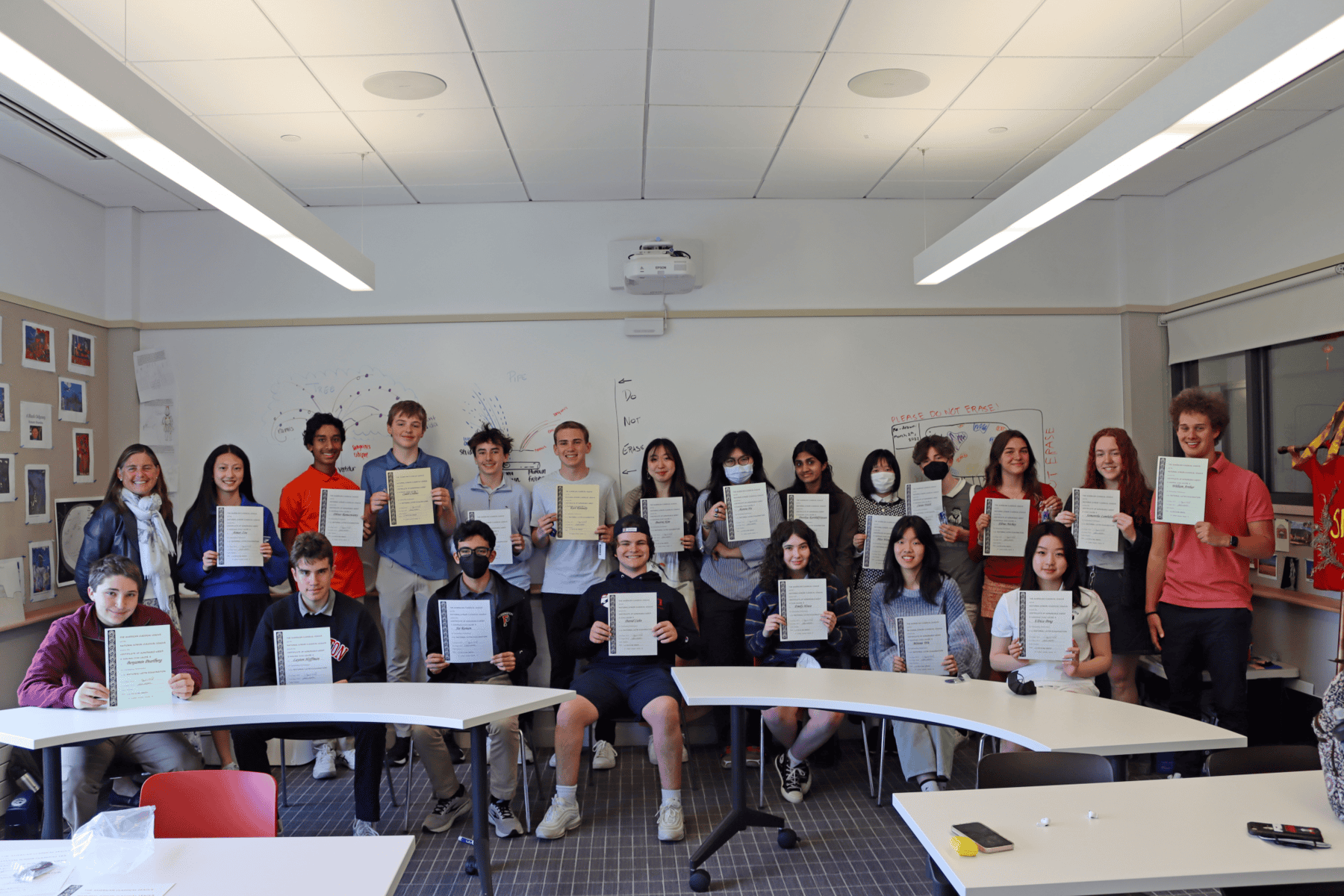 Pennington School students continue excellence in foreign languages