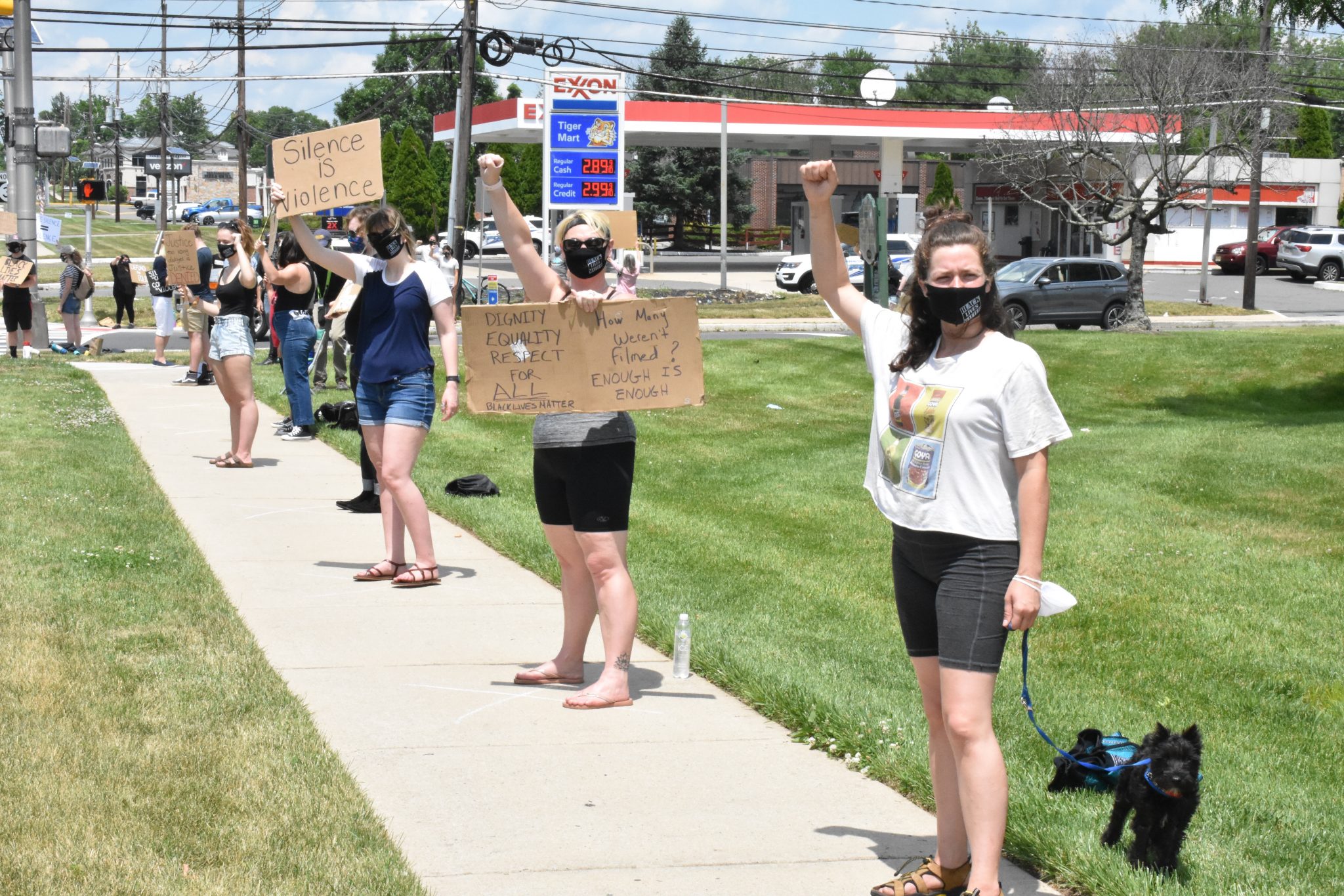 Stand in Solidarity protest rallies support for Black community