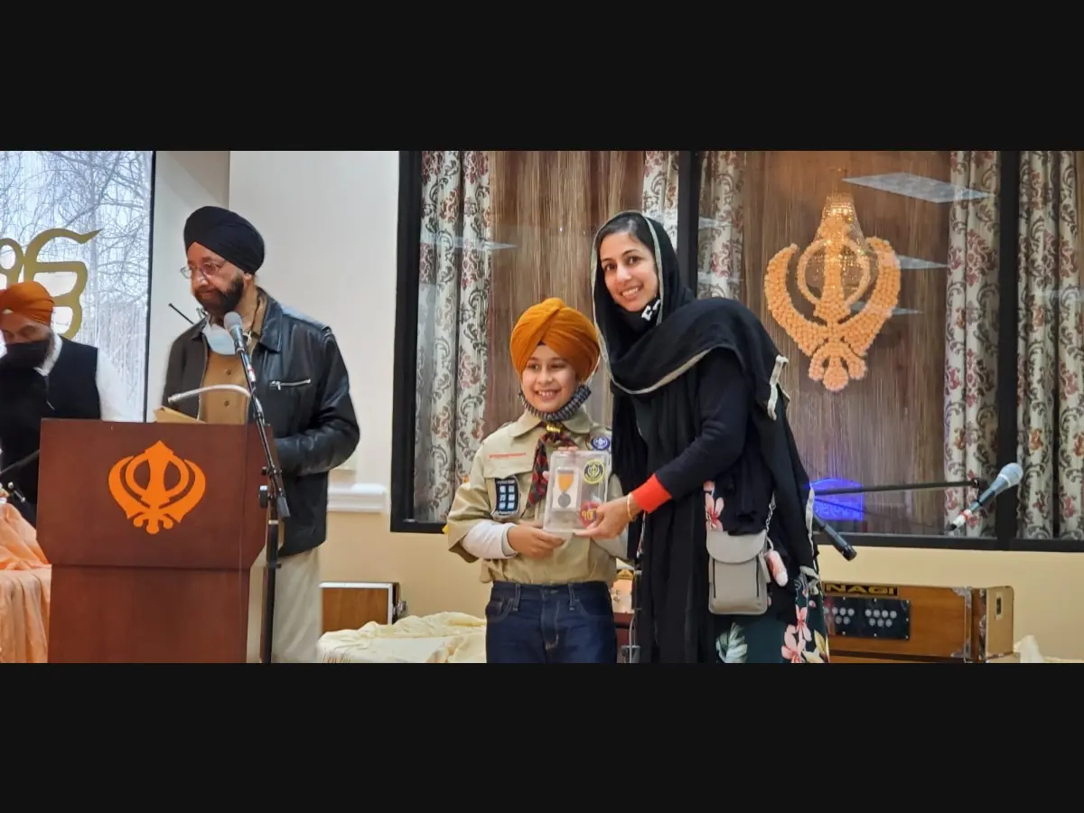 Sikh Scout recognized for community contributions in East Brunswick