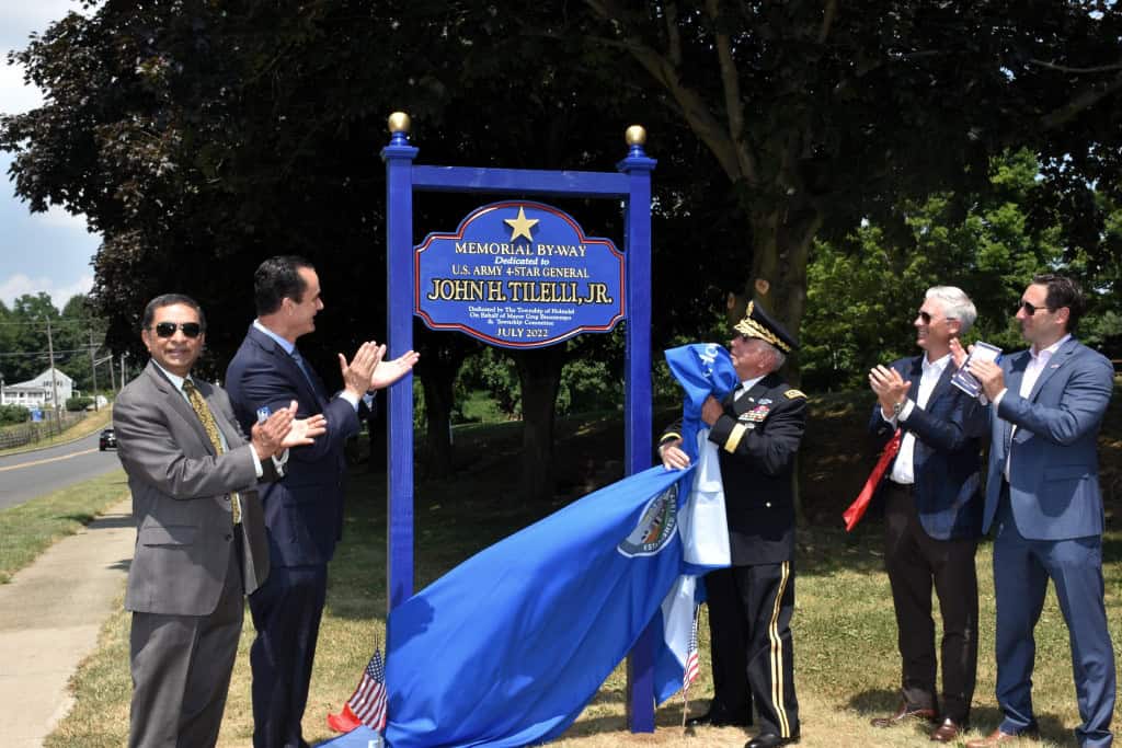 Holmdel dedicates road in honor of native son, four-star general