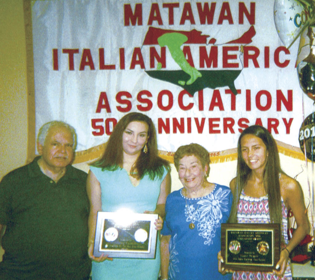 Matawan Italian club awards scholarships