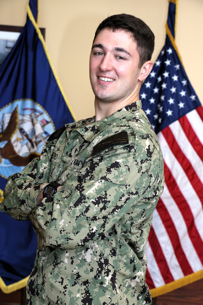 Middletown native trains to become future Navy supply officer