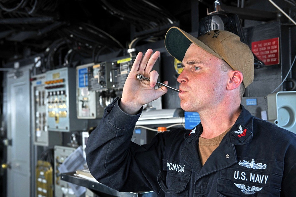 Sailor from Middletown aboard USS Blue Ridge