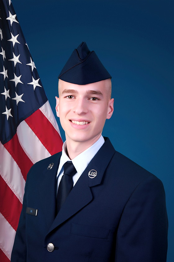 In the Service: U.S. Air Force Airman Samuel A. Zink