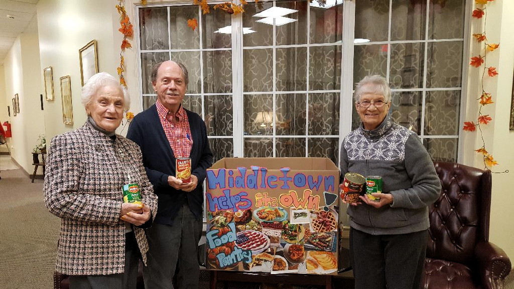 We Care Adult Care holds food drive for Thanksgiving