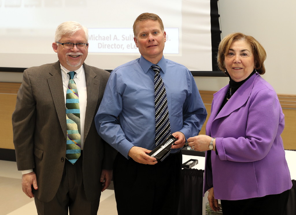 Middletown professor honored at Middlesex County College