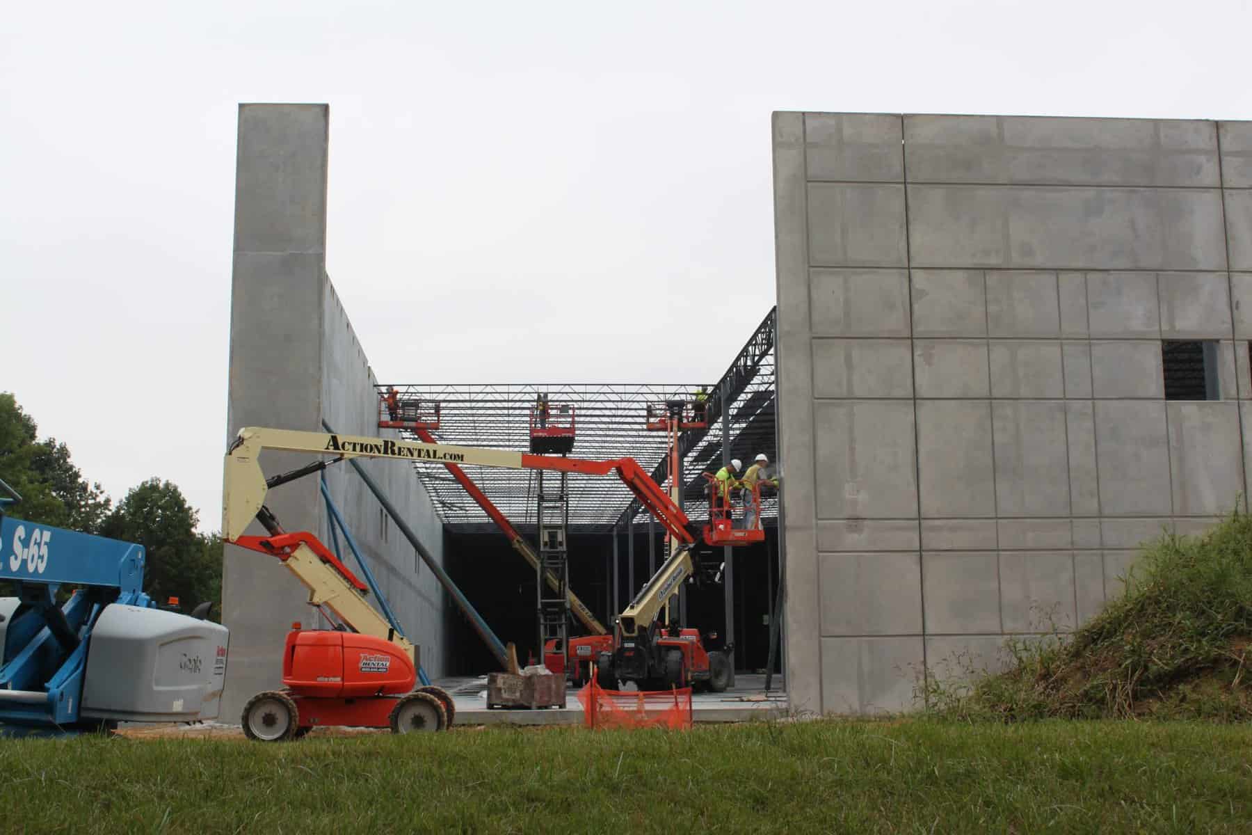 Construction of warehouse begins in Twin Rivers neighborhood of East Windsor