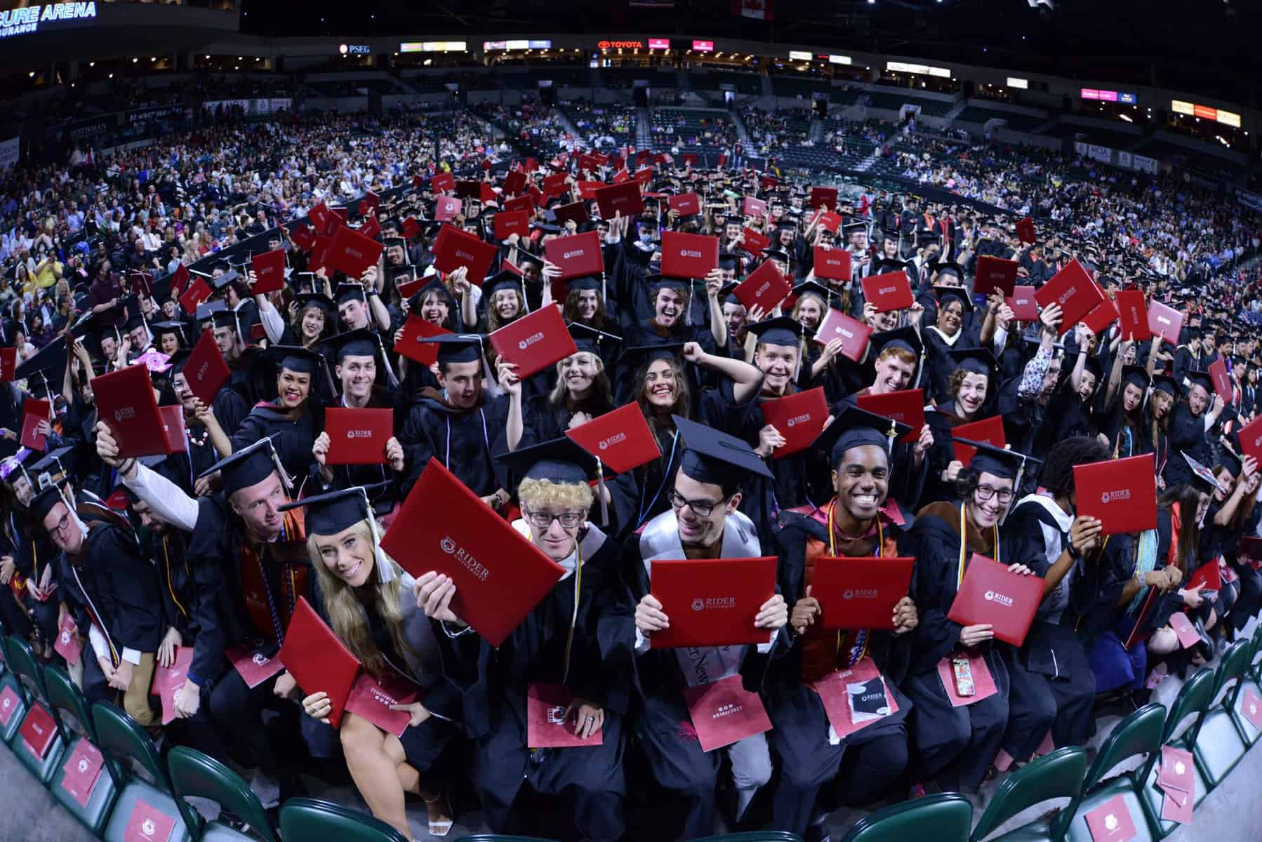 Rider University honors Class of 2022