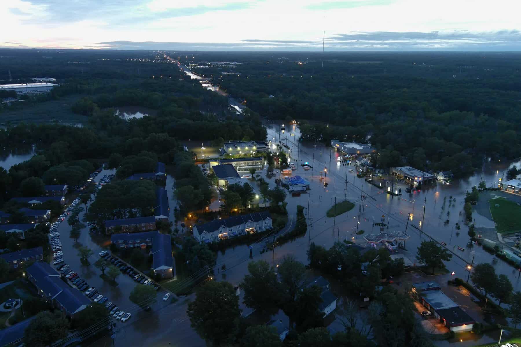 Several roads in Hillsborough closed due to flooding; municipal building closed today