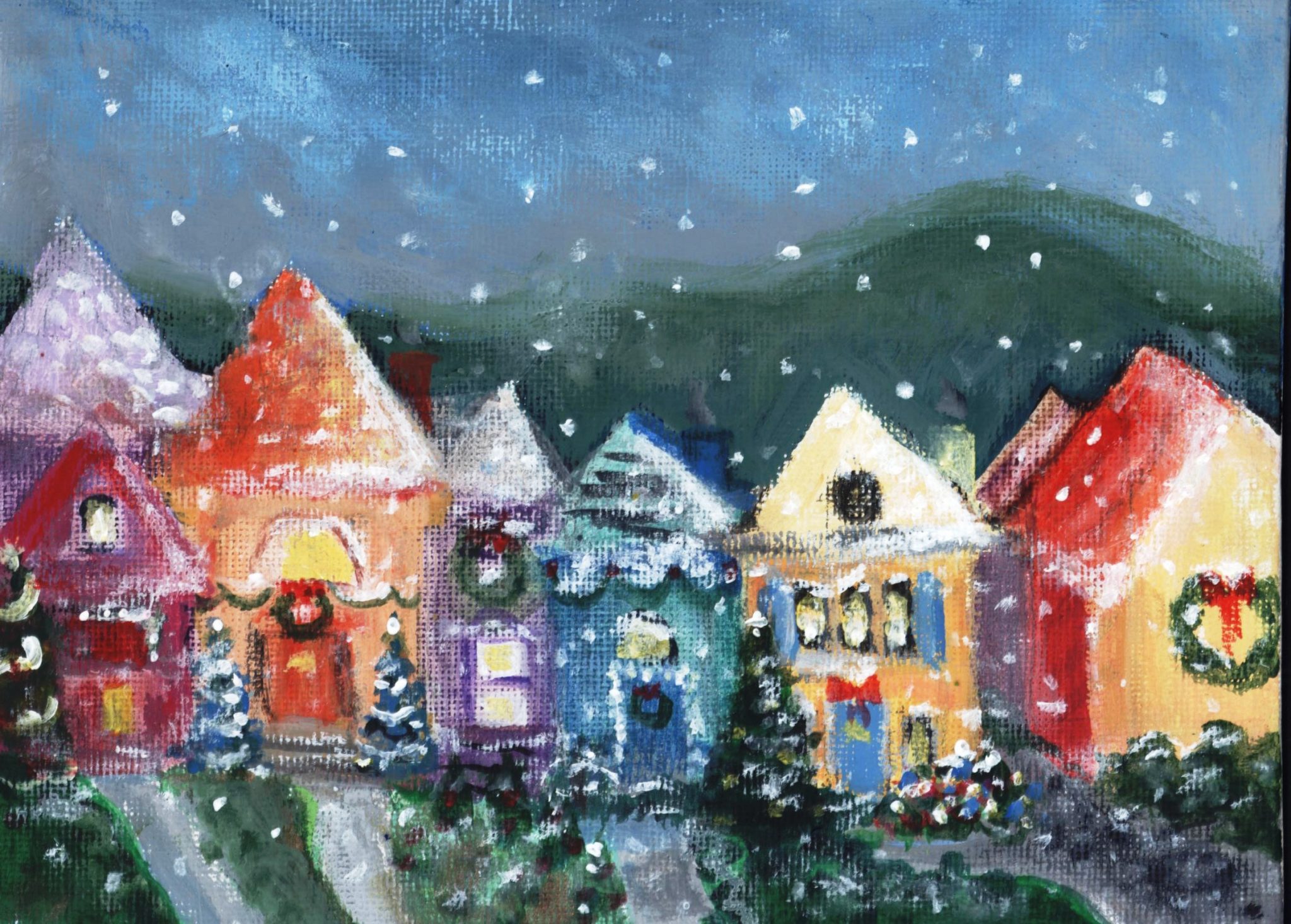 ArtJam and holiday market support artists, and local families experiencing homelessness