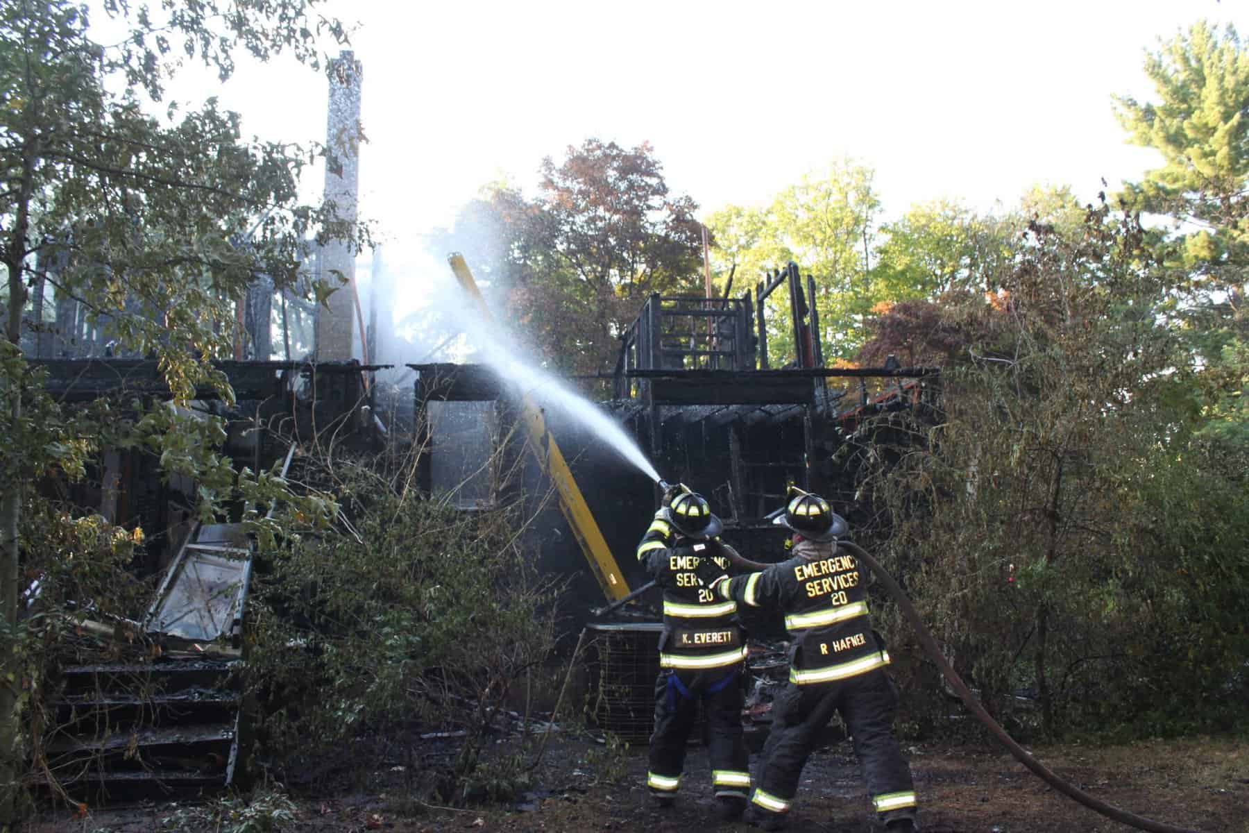 Homeowners lose ‘everything we own’ after fire destroys home in Lawrence Township