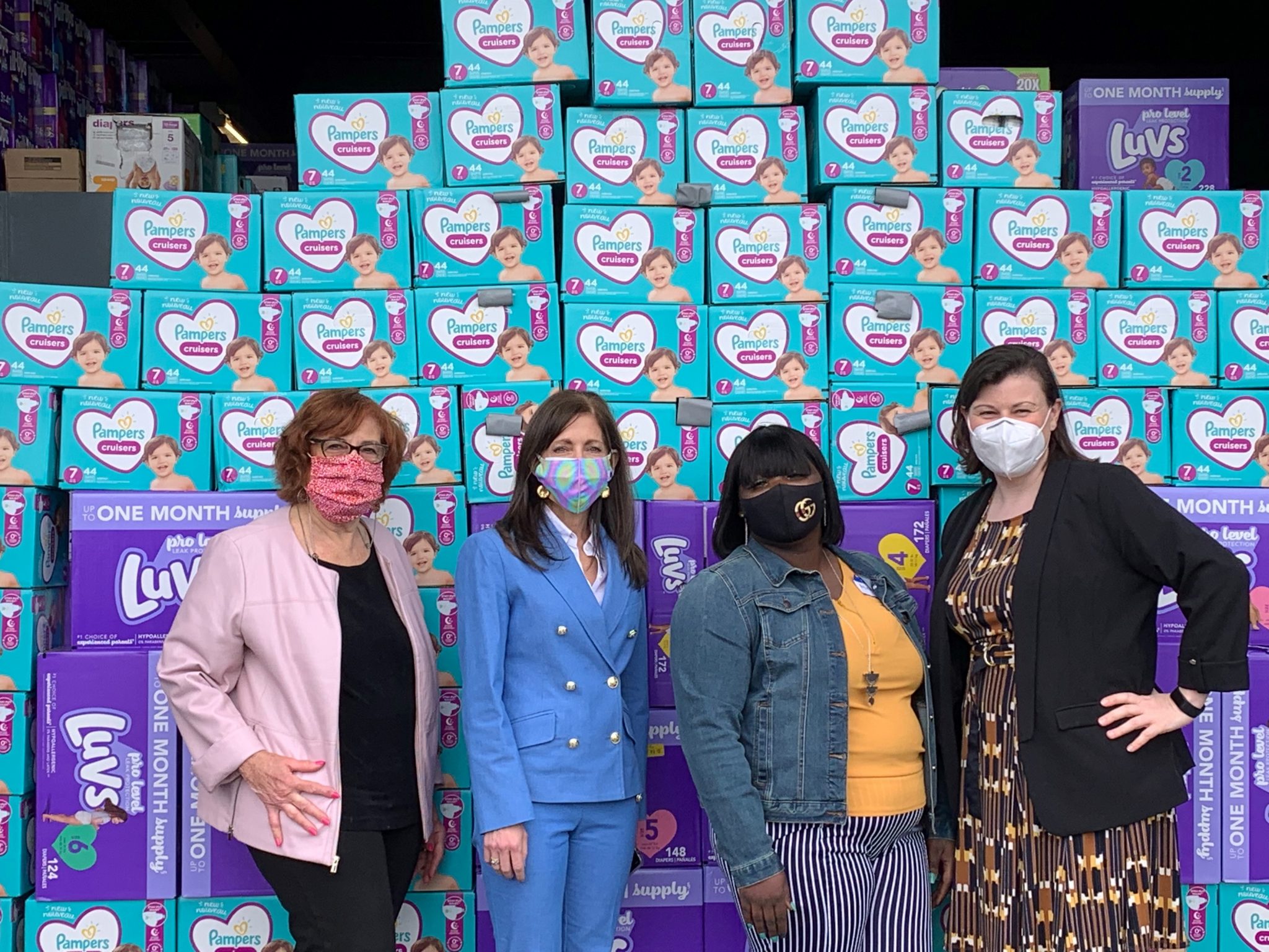 HomeFront celebrates collection of 1 million diapers in six weeks