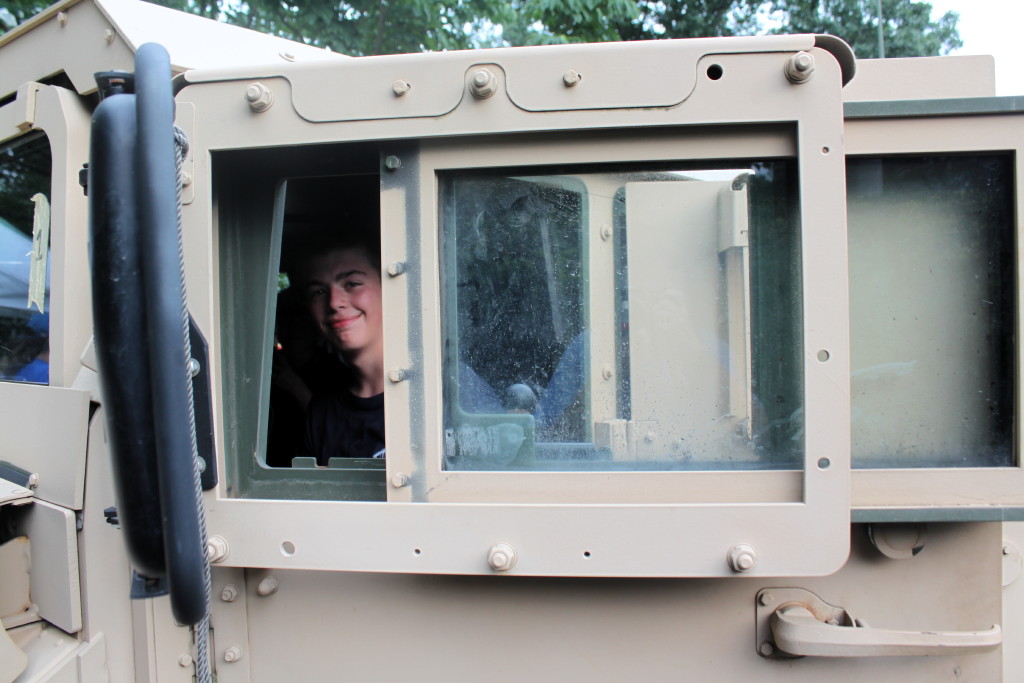 Lawrence police officers, residents come together on National Night Out