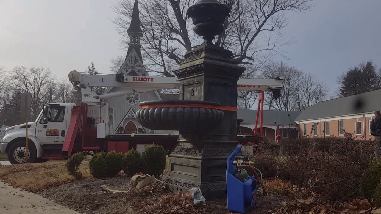 Metuchen horse trough heads south for repair