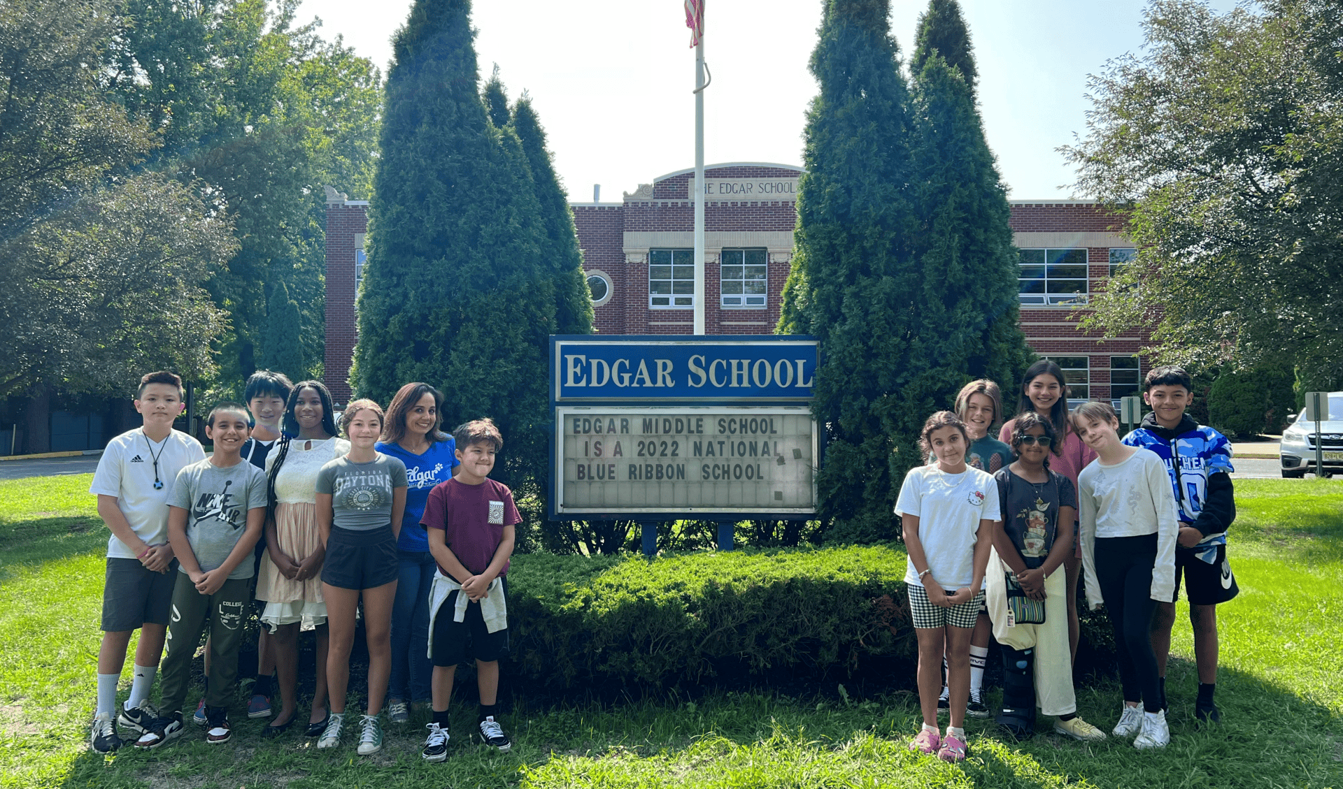 Edgar Middle School is first public school in Metuchen to earn distinction of National Blue Ribbon School