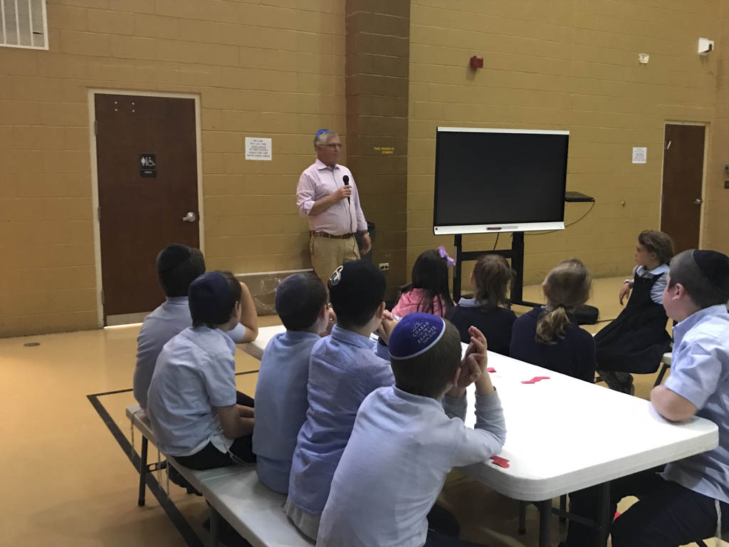 Students listen to North Brunswick resident talk about Sept. 11, 2001