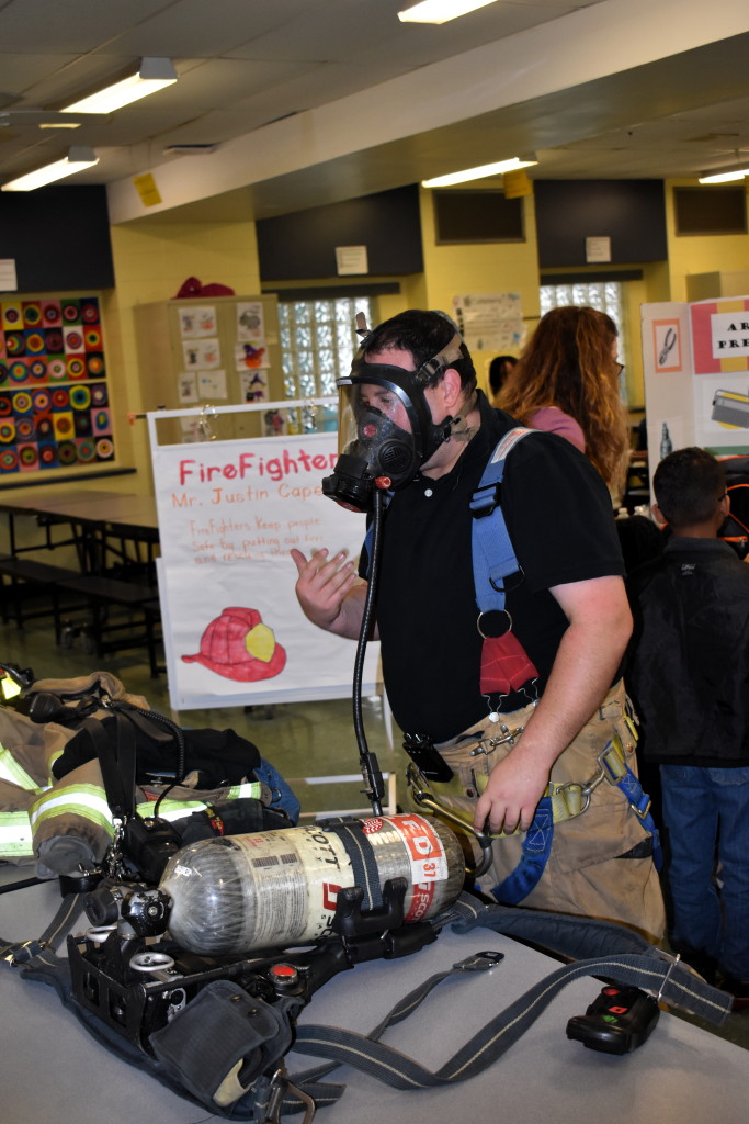 Judd students learn about community helpers