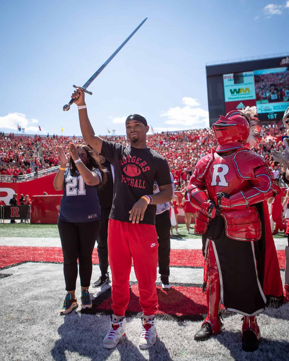 North Brunswick teen honored during Rutgers football game after undergoing brain surgery