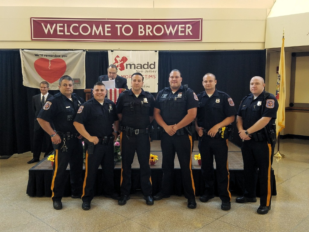 North Brunswick officers honored for drunk-driving enforcement