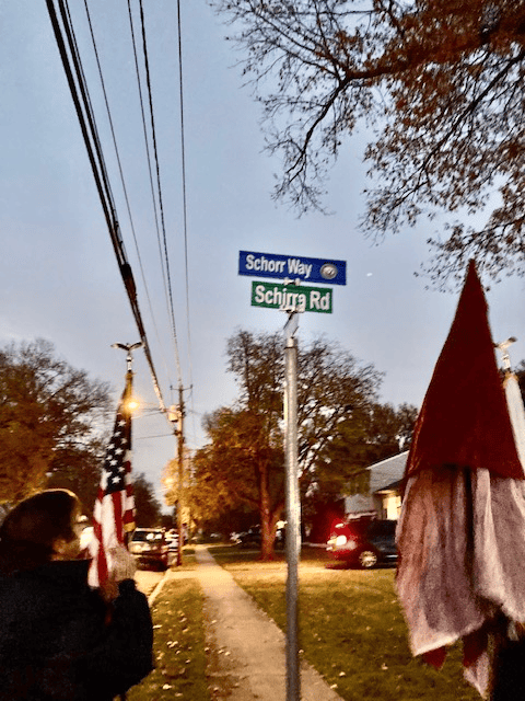 Linwood Place intersection named after Navy veteran who enlisted instead of playing for the Chicago Cubs