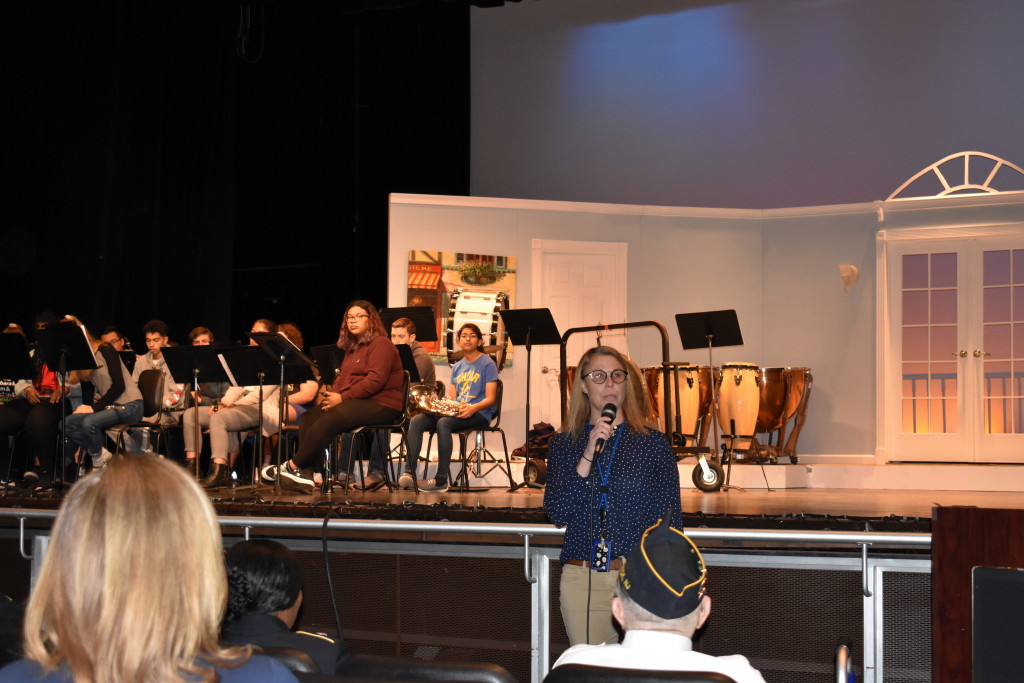 North Brunswick veterans share experiences with students