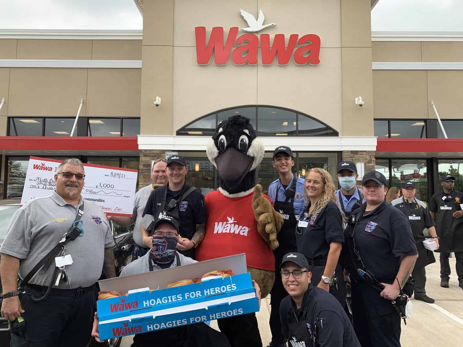 Wawa donates funds to North Brunswick first responders