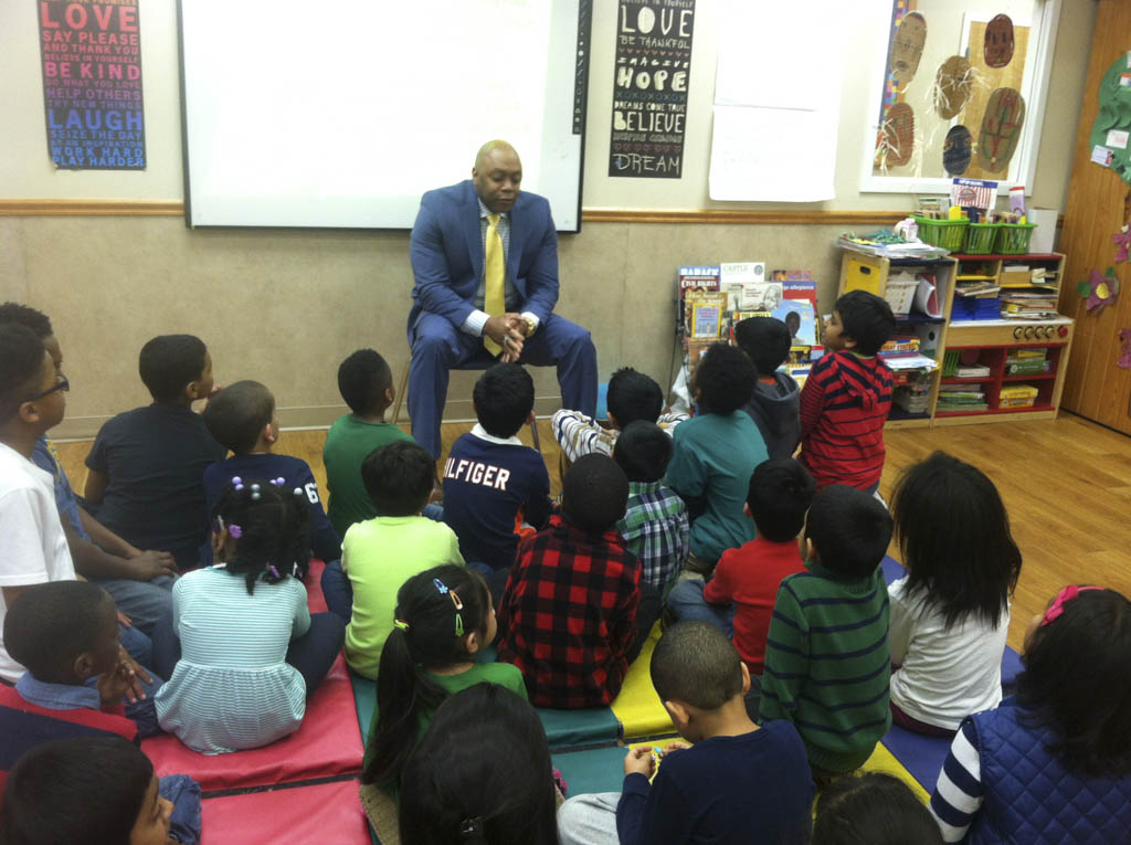 Principal answers students’ questions, expresses importance of Black History Month