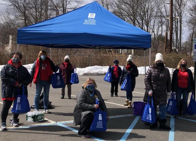 North Brunswick education association, Chartwells partner to support North Brunswick Food Bank