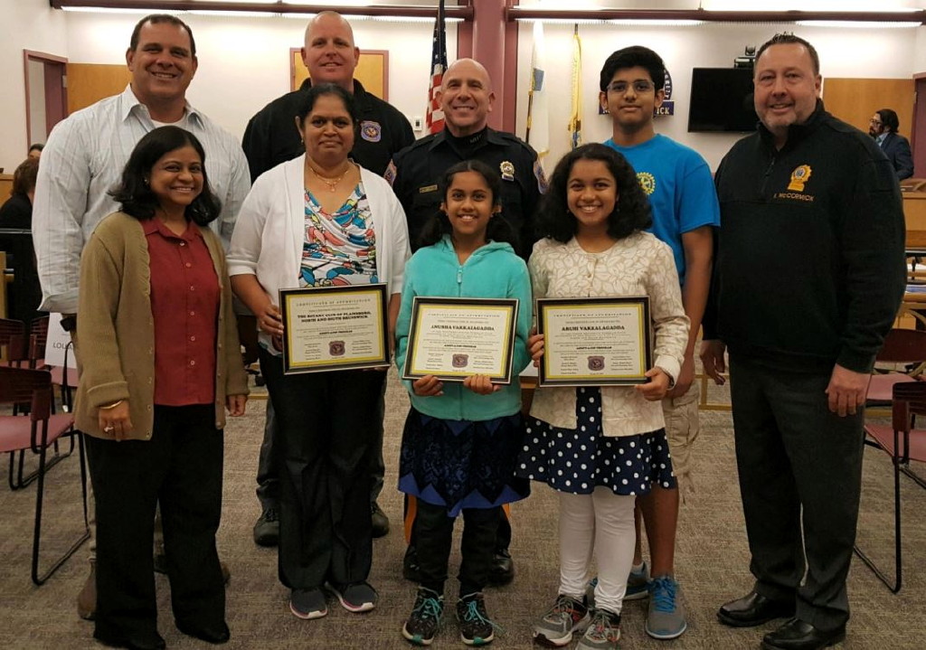 Students support North Brunswick Adopt-a-Cop program by selling pillows