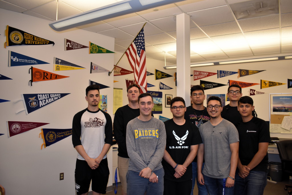 Graduates of North Brunswick Township High School to enlist in the military