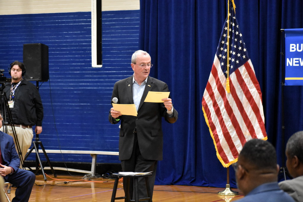 Governor addresses healthcare, NJTransit woes during town hall in North Brunswick