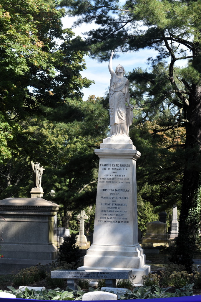 Refurbished Parker monument is a ‘symbol of hope’