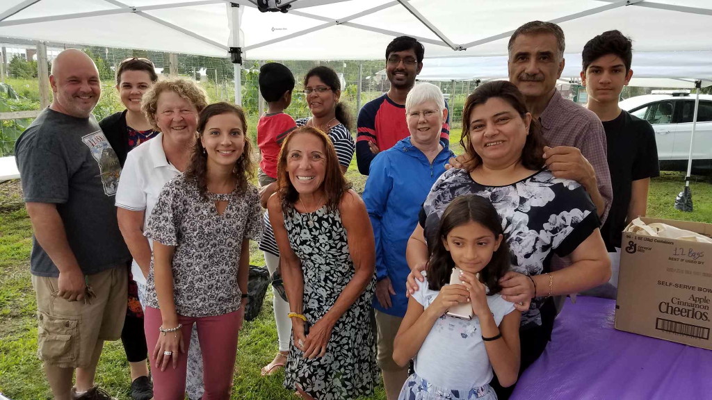 North Brunswick Gardening Club uses fresh produce for pot luck dinner