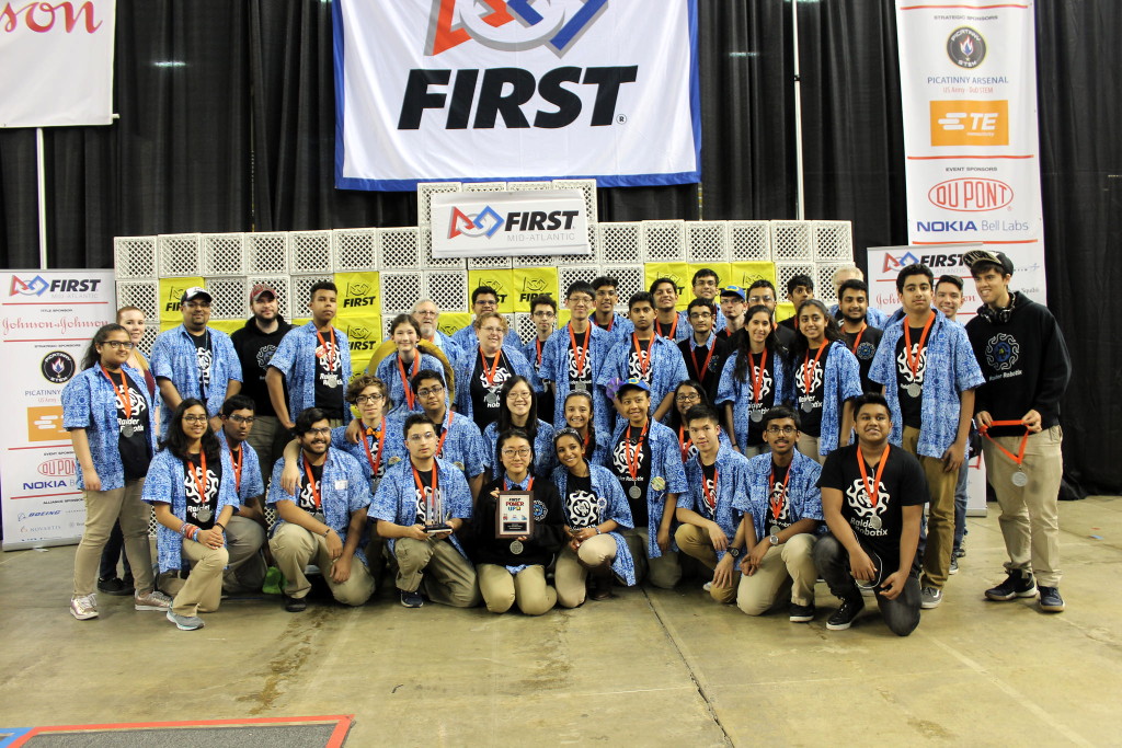 Robotics team finishes season in semi-finals of world championships