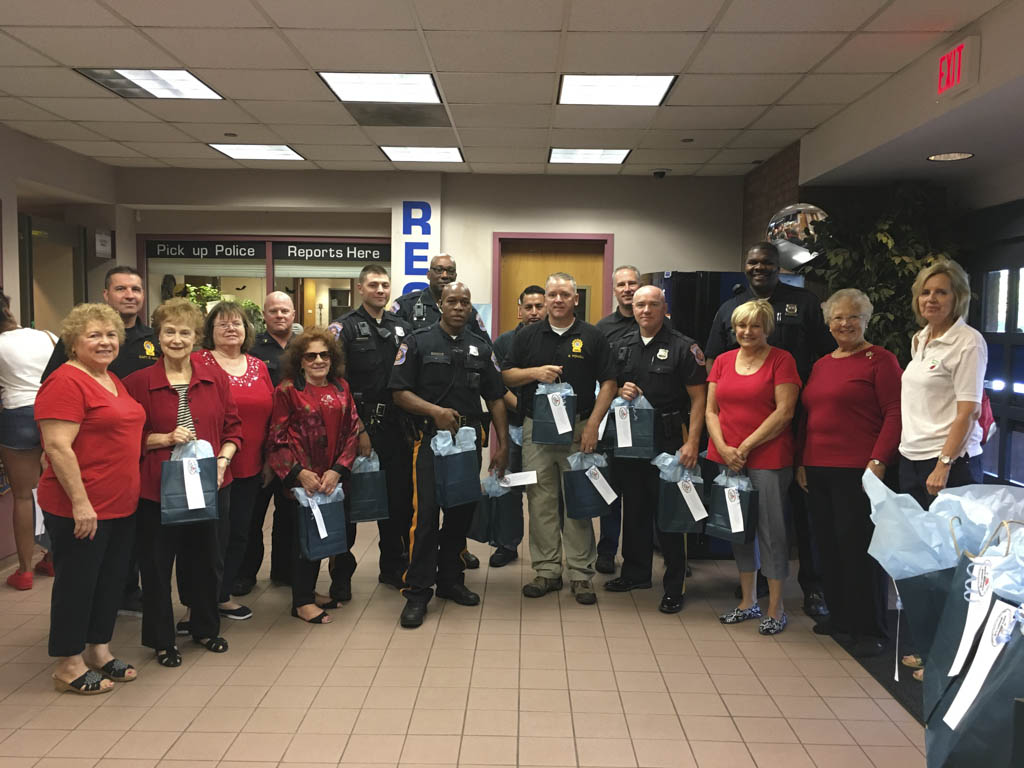 North Brunswick Woman’s Club shows thanks to local police officers